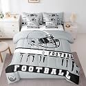Erosebridal Football City 7 Pcs Comforter Set Football Bedding Boys Queen