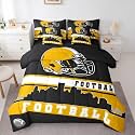 Erosebridal Football City 7 Pcs Comforter Set Football Bedding Boys Full
