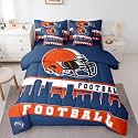 Erosebridal Football City 7 Pcs Comforter Set Football Bedding Full
