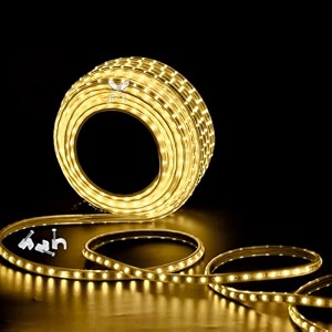 errol led strip lights for decoration  waterproof strip light for home decoration  energy saving rope light for ceiling  home decoration light for diwali  christmas warm white 25 meter