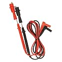 ES Electronic Specialties 629 Test Lead with Screw-Off Alligator Clip, red black