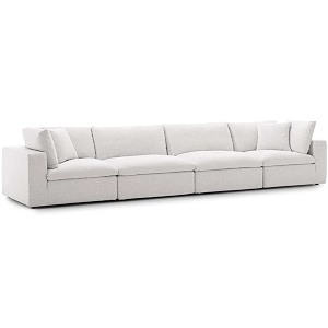 es espinho stella solid sal wood fabric upholstered 4 seater sofa set for living room beige color