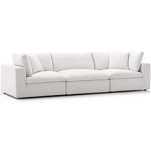 es espinho stella solid sal wood fabric upholstered 3 seater sofa set for living room beige color