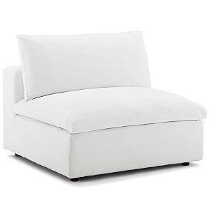 es espinho stella solid sal wood velvet upholstered 1 seater without handle sofa set for living room salt white color