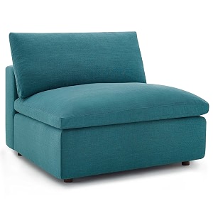 es espinho stella solid sal wood fabric upholstered 1 seater without handle sofa set for living room teal color