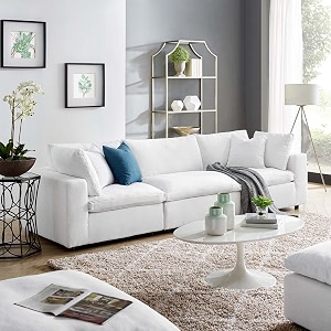 es espinho stella solid sal wood velvet upholstered 3 seater sofa set for living room salt white color