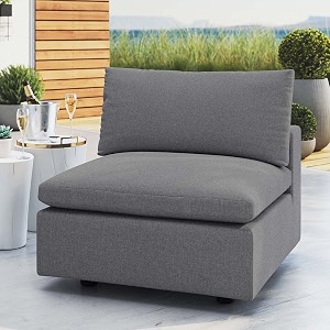 es espinho stella solid sal wood fabric upholstered 1 seater without handle sofa set for living room grey color