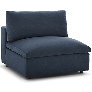es espinho stella solid sal wood fabric upholstered 1 seater without handle sofa set for living room dark blue color