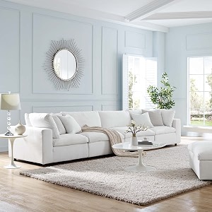 es espinho stella solid sal wood velvet upholstered 4 seater sofa set for living room salt white color