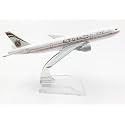 Diecast Metal Aeroplane Scale Model, Size -16 Cm -1Pc - For Display Only (Etihad), Multicolour