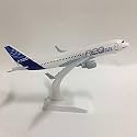 Diecast Metal Aeroplane Scale Model, Size -16 Cm -1Pc - For Display Only (Airbus 320), Multicolour