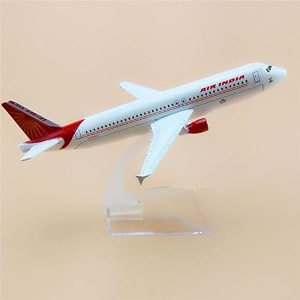 metal diecast aeroplane scale model size -16 cm -1pc - for display only air indiaallmulticolor