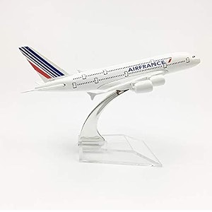 diecast metal aeroplane scale model size -16 cm -1pc - for display only airbus 320 multicolour
