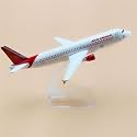 Metal Diecast Aeroplane Scale Model, Size -16 cm -1pc - for Display ONLY (Air India),ALL,multicolor