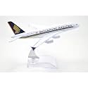 Metal Diecast Aeroplane Scale Model, Size -16 cm -1pc - for Display ONLY (Singapore Airlines)