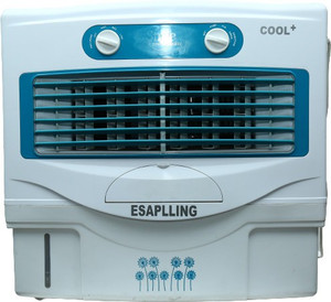 esaplling 50 l roompersonal air cooler white blue cool