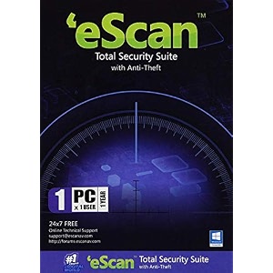 escanav escan total security - 1 pc 3 year activation key email delivery in 2 hours- no cd