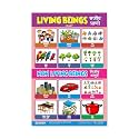 ESCAPER Living Beings Educational Charts for Kids