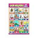 ESCAPER Our Helpers Educational Charts for Kids
