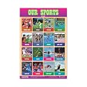 ESCAPER Our Sports Educational Charts 11.5 x