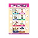 ESCAPER Tell The Time Educational Charts for