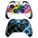 eSeeking [2PCS] Whole Body Vinyl Sticker Decal Cover Skin for Xbox One Controller - 2pcs. Combination