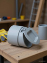 ESEKSAFAR (110mm(4 inch) PVC drain Backflow Valve, [Drain Cap/Non return water valve Check Valves
