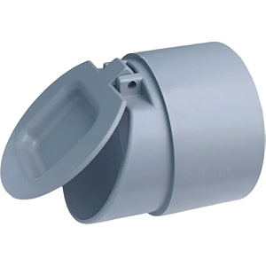 eseksafar 1pc 434inch pvc drain pipe cappvc backflow mosquito tank pvc pipe flap gate valve non return valve for 110mm outer diameter pipe fitting 434inch pvc pipe