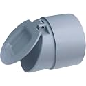 ESEKSAFAR 1pc 4"inch PVC Drain Pipe cap/PVC Backflow Mosquito Tank Pvc Pipe Flap Gate Valve non Return Valve for 110mm Outer diameter pipe fitting (4"inch PVC Pipe)
