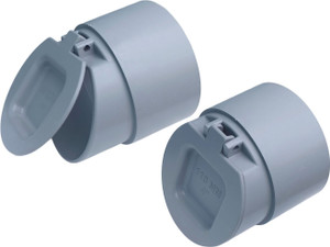 eseksafar 2pc 110mm drain cap pvc backflow valve pvc pipe flap gate valve check valves
