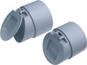 ESEKSAFAR 2pc 110mm Drain cap PVC Backflow Valve Pvc Pipe Flap Gate Valve Check Valves