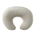 ESEN Nursing Pillow and Body Positioner for Breast Feeding and Bottle Feeding, Ultra Soft Baby Breastfeeding Pillows with Removable Nursing Pillow Cover for More Support for Mom and Baby (Brown)
