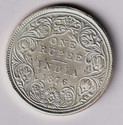 Eshop 1 rupee 1876 Victoria Queen Silverplated Fancy India Medieval Coin Collection (1876 Coins)