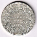 Eshop 1 rupee 1879 Victoria, Silverplated Fancy India Medieval Coin Collection