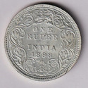 Eshop 1 rupee 1898 Victoria Queen Silverplated Fancy India Medieval Coin Collection