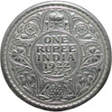 Eshop 1 rupee 1922 King George V, Silverplated Fancy India Medieval Coin Collection