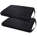 Esme L&H Stadium Seat Cushions, 3D Mesh Fabric Bleacher Cushion, Portable Stadium Seat Cushion for Bleachers