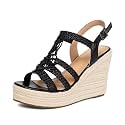 Espadrille Wedge Sandals for Women Platforms &amp; Wedges