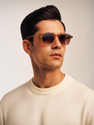 Espee Gradient Retro Square Sunglasses 49 For