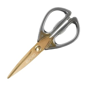 espero multi purpose made in japan kitchen scissors food scissorspremium stainless steel solid kitchen shears for meat seafood chicken vegetables herbs bbq bottle opener black
