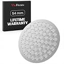 Espresso Puck Screen 53.4mm – 316 Stainless Steel Portafilter Filter Screen – Micro-Perforated Coffee Puck Screen for Even Extraction (Silver)
