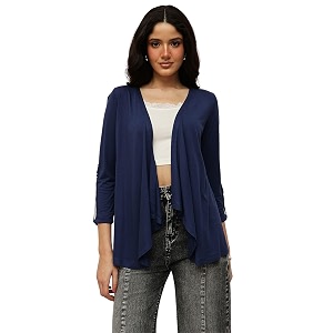 ESPRESSO Women 100 Viscose Full Sleeve Foldable