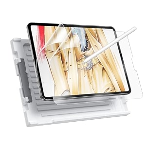 esr paper-feel screen protector for ipad pro 11 202220212020 and ipad air 5ipad air 4 20222020 109 inch write and draw like on paper face id and pencil compatible matte polymer 2 pack