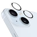 ESR Camera Lens Protector for iPhone 15/15 Plus/14/14 Plus, Ultra-tough HD Individual Lens Protectors, Scratch Resistant, Ultra-thin Tempered Glass, Armorite Series, 1 Pack, Clear