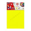 FLOROCENT Bright Neon Fluorescent Paper, Both-Sided Colour, 80 GSM, 100 Sheets Pack, Yellow, A4