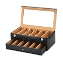 essart Faux Leather Luxury Sunglass Storage Case Premium Leather Eyewear Organizer Box Elegant Protective Case for Men &amp; Women Sunglasses luxury chashma box