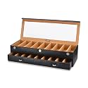 essart Faux Leather Luxury Sunglass Storage Case Premium Leather Eyewear Organizer Box Elegant Protective Case for Men &amp; Women Sunglasses luxury chashma box