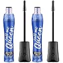 Essence call me Queen dramatic false lash effect mascara waterproof, waterproof mascara, black, length, volume, elastomer brush, 11.5 ml (Pack of 2)