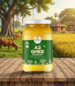 THE ESSENCE PANTRY A2 Gir Desi Cow Ghee Bilona Method Ghee Glass Bottle