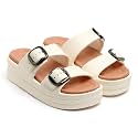 Essence Women Buckle Sandals with Super Soft